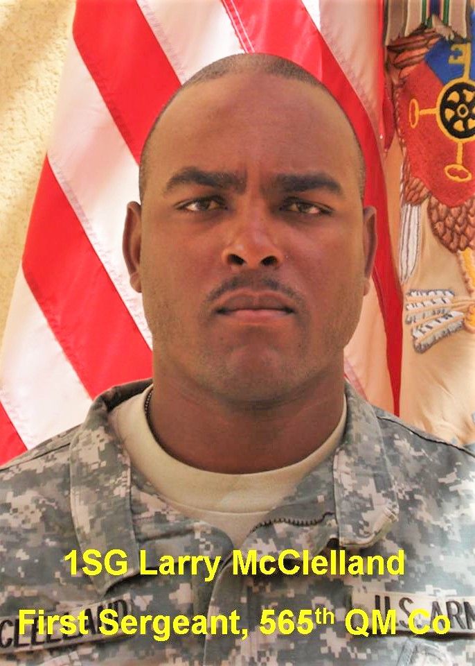 First Sergeant - 565th Quartermaster Company in 
Talil, Iraq (2006)